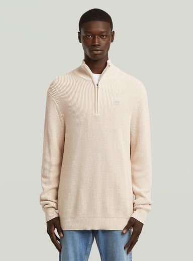 Pullover Half Zip Knit